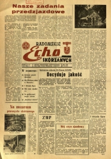 Radomskie Echo Sk&oacute;rzanych, 1968, R. 13, nr 20