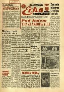 Radomskie Echo Sk&oacute;rzanych, 1968, R. 13, nr 29