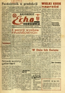 Radomskie Echo Sk&oacute;rzanych, 1968, R. 13, nr 31