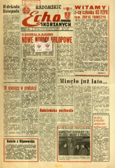 Radomskie Echo Sk&oacute;rzanych, 1968, R. 13, nr 32