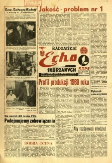 Radomskie Echo Sk&oacute;rzanych, 1969, R. 14, nr 3