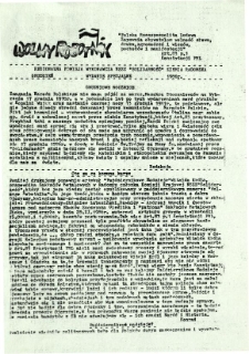 Wolny Robotnik, 1986, wydanie specjalne