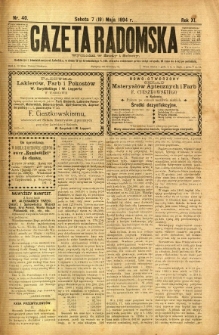 Gazeta Radomska, 1894, R. 11, nr 40