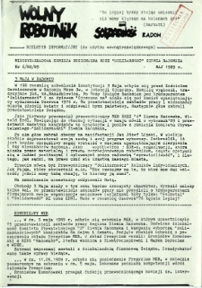 Wolny Robotnik, 1989, nr 6