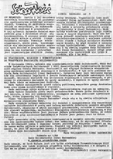 NSZZ Solidarność Ziemia Radomska, 1982, nr 5