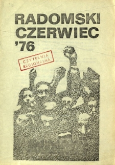 Radomski Czerwiec '76, 1981, [1981-03]