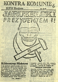 Kontra Komunie, 1989, nr 6