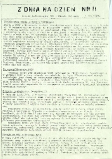 Z Dnia na Dzień, 1981, nr 11