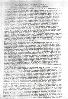 Biuletyn Strajkowy NSZZ Solidarność przy WSI w Radomiu, 1981-11-15/17