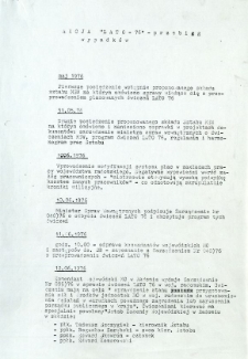 Akcja "Lato '76" - przebieg wypadków