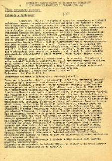 Komunikat nadzwyczajny do wszystkich działaczy i członków "Solidarności"