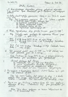 Notatka służbowa z dnia 5 lipca 1976 r.