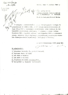 W związku z zablokowaniem ...