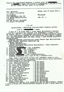 Plan operacyjnego i fizycznego zabezpieczenia rozprawy sądowej ...