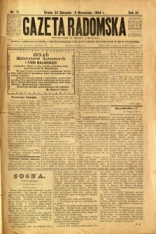 Gazeta Radomska, 1894, R. 11, nr 71