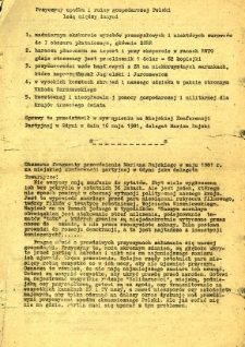 Przyczyny upadku i ruiny gospodarczej Polski leżą między innymi ...