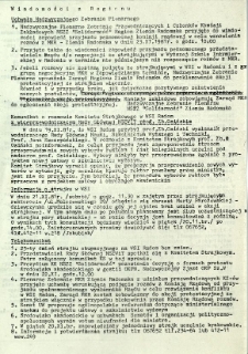 Wiadomości z regionu