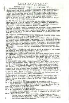 Biuletyn Strajkowy NSZZ Solidarność przy WSI w Radomiu, 1981-12-02