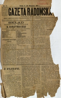 Gazeta Radomska, 1894, R. 11, nr 77