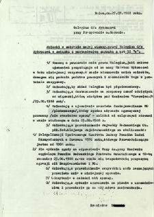 Wnioski w zakresie mojej obrony przed Kolegium d/s Wykroczeń ...