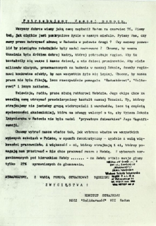 Potrzebujemy waszej pomocy