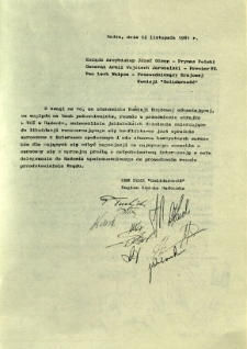 Z uwagi na to, że stanowisko Komisji Rządowej ...