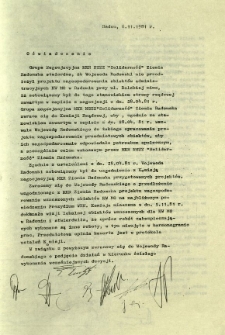 Oświadczenie. Grupa Negocjacyjna MKR NSZZ ...