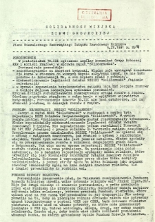 Solidarność Wiejska Ziemi Grójeckiej, 1981, nr 4