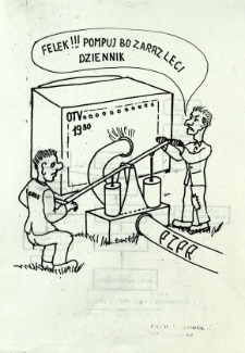 Felek!!! Pompuj bo zaraz leci dziennik