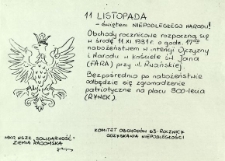 11 Listopada - Świętem Niepodległości Narodu