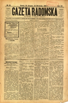 Gazeta Radomska, 1898, R. 15, nr 69