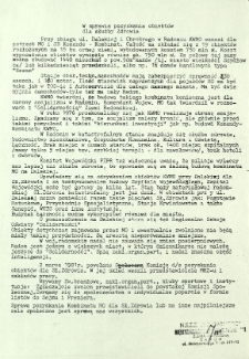 W sprawie pozyskania obiektów dla służby zdrowia