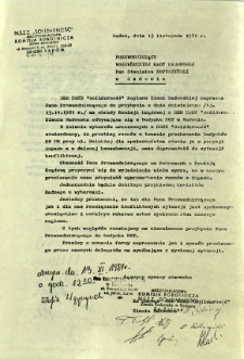 MKR NSZZ "Solidarność" regionu Ziemi Radomskiej zaprasza ...