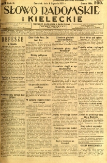 Słowo Radomskie i Kieleckie, 1923, R.2, nr 3