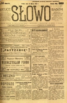 Słowo, 1923, R. 2, nr 64