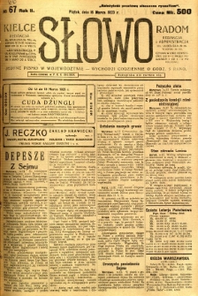 Słowo, 1923, R. 2, nr 66