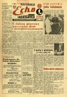 Radomskie Echo Sk&oacute;rzanych, 1969, R. 14, nr 8