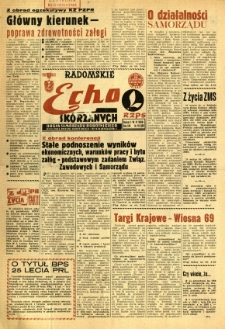 Radomskie Echo Sk&oacute;rzanych, 1969, R. 14, nr 10