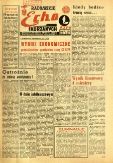 Radomskie Echo Skórzanych, 1969, R. 14, nr 15
