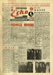 Radomskie Echo Skórzanych, 1969, R. 14, nr 19