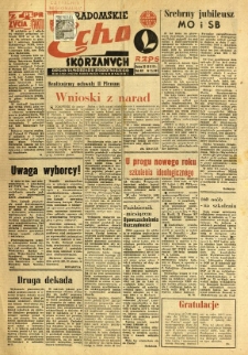 Radomskie Echo Sk&oacute;rzanych, 1969, R. 14, nr 25