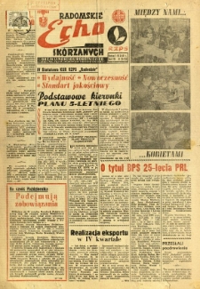 Radomskie Echo Sk&oacute;rzanych, 1969, R. 14, nr 29