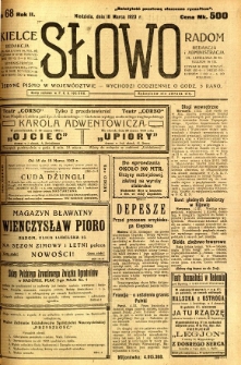 Słowo, 1923, R. 2, nr 68