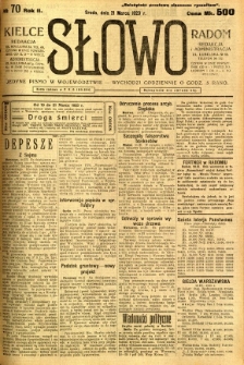 Słowo, 1923, R. 2, nr 70