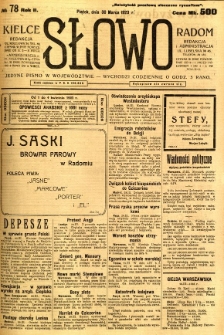 Słowo, 1923, R. 2, nr 78