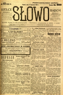 Słowo, 1923, R. 2, nr 83