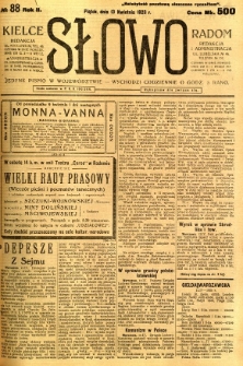 Słowo, 1923, R. 2, nr 88