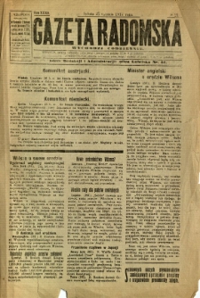 Gazeta Radomska, 1917, R. 32, nr 21