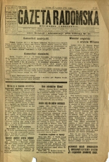 Gazeta Radomska, 1917, R. 32, nr 21