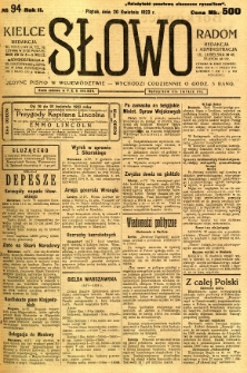 Słowo, 1923, R. 2, nr 94